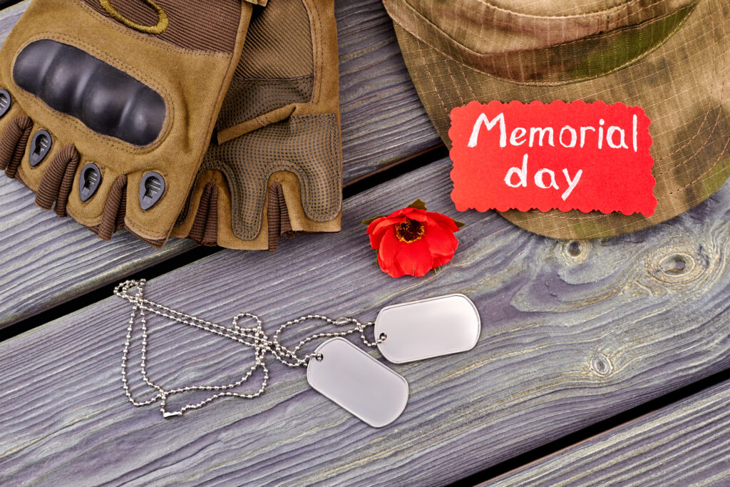 soldiers accessories for memorial day
