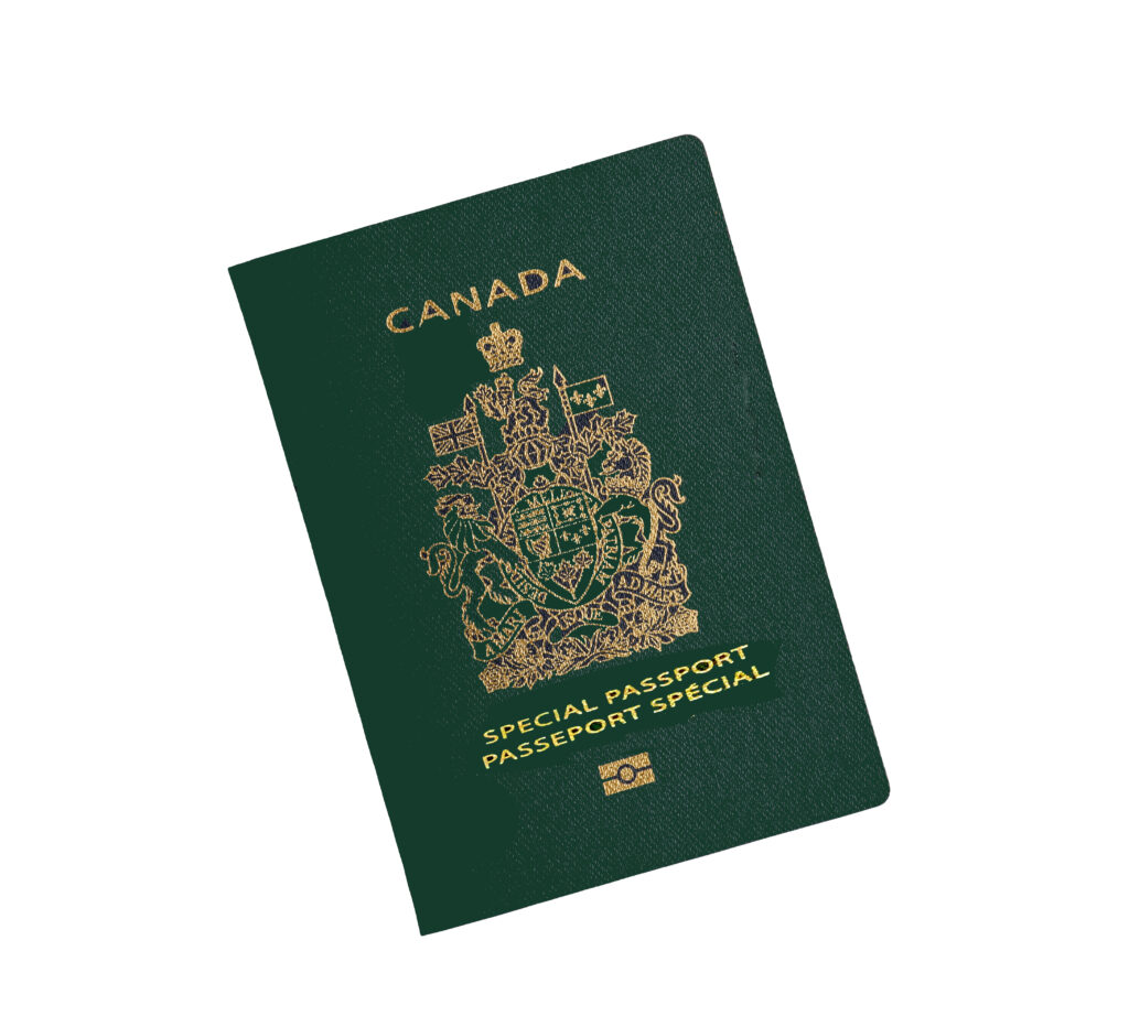 جواز السفر الكندي الخاص (الأخضر)