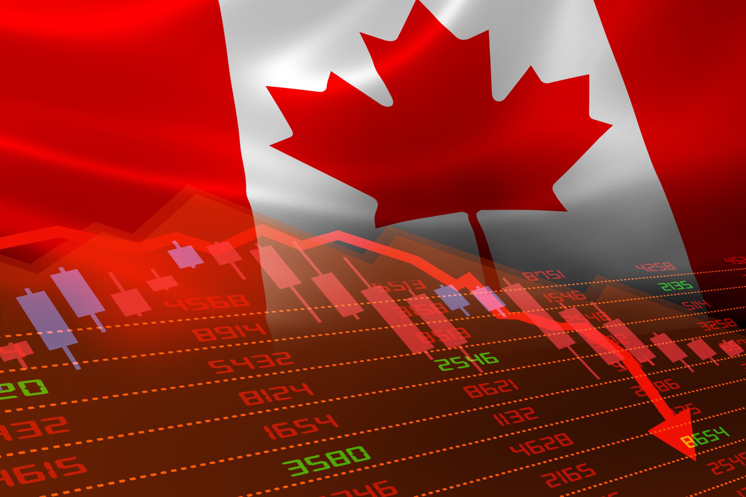 تباطؤ النمو الاقتصادي في كندا