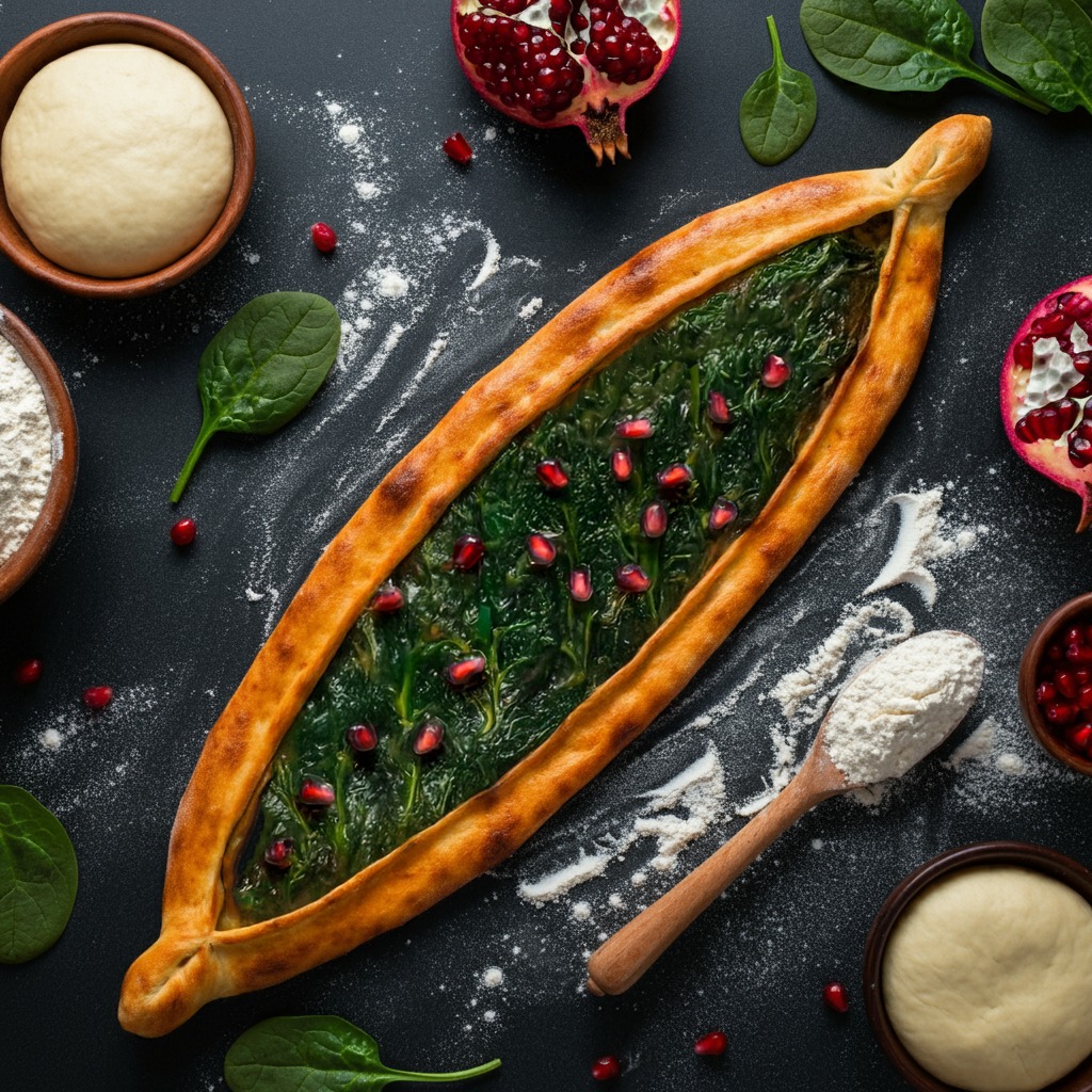 Spinach Pide - Ottawa Kabab